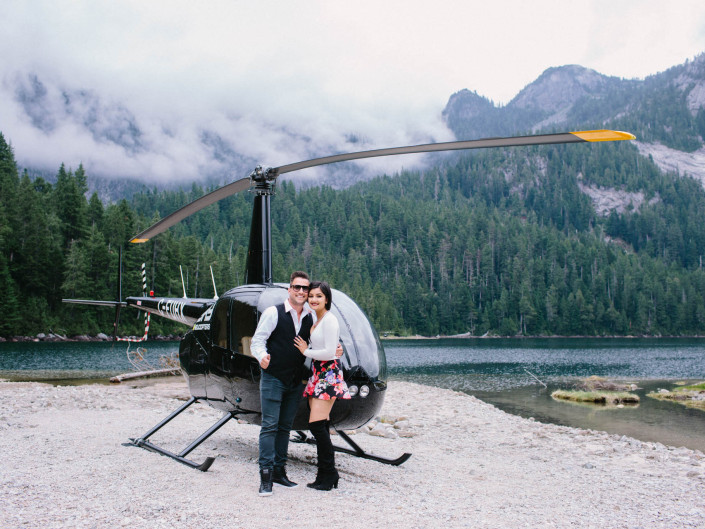 vancouver helicopter engagement