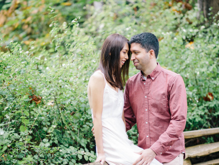 livia and ali's engagement in vancouver